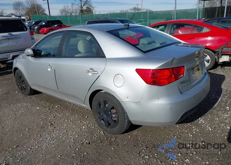 2010 Kia Forte Ex from USA, damaged, VIN KNAFU4A25A5854196